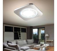 LED Costruzione Luce Cristallo Effetto Lavoro Camera Lampada da Soffitto Cromo