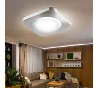 LED Costruzione Coprire Lampada Cristallo Effetto Cromo Design Wohn Dormire