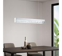 LED Cristallo Pendolo Appesa Vetro Lampada Ess Camera Illuminazione Cromo Luce