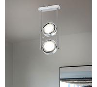 LED Cromo Spot Coprire Lampada Dormire Camera Corridoio Luce Vetro Faretto