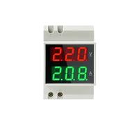 LED D52-2042 Din-Rail AC Digital Voltmetro Amperometro Digitale Doppio Display 220V380V Con CT(External CT,AC200V-450V)
