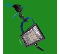 LED da Parete Luce Lavoro Regolabile Morsetto Filo Griglia Con 4.8W R7s & Schuko