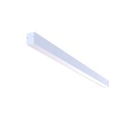 LED Deckenleuchte Alluminio Bianco Ufficio 4000 K L: 121 CM Piano Soffitto Sala