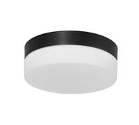 LED Deckenleuchte Bagno Vetro Metallo IP44 Ø24 CM 12 W 2700 K Soffitto Blendarm