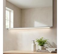 LED Deckenleuchte Dimmerabile Bianco Allungato 120 CM Piatto Soffitto Cucina Bad