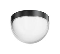 LED Deckenleuchte Esterno Ø 18 CM Piccolo IP65 3000 K Grigio Bianco Lampada A [EEK: F]