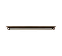 LED Deckenleuchte Legno Telecomando Soggiorno 107 CM 42 W Plafoniera Dimmerabile