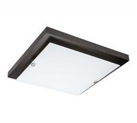LED Deckenleuchte Legno Vetro Angolare 1020lm 3000K Blendarm Soggiorno Piantana [EEK: F]