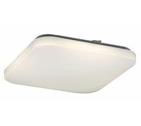 LED Deckenleuchte Metallo Bianco Quadrati B :3 2cm 2600lm Sempre Bagno Lampada [EEK: A+]