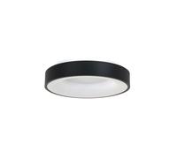 LED Deckenleuchte Metallo Plastica Nero Bianco 2700 K Plafoniera Blendarm