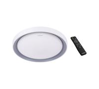 LED Deckenleuchte Rotondo IP44 Argento Bianco Ø 51 CM Telecomando 3