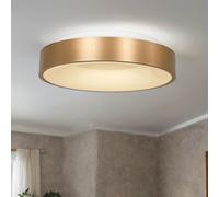 LED Deckenleuchte Rotondo On Oro Bianco Soggiorno Ø48 CM 40 W Plafoniera Comodo [EEK: F]