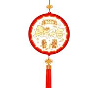 Led Decorative Lights, 2026 Horse Ornament, 76x27cm Warm Light Led with Polystyrene and Acrylic Build, Festive Tree Lights, Ornament with Remote Control, Holiday Lighting for Indoor and Outdoor