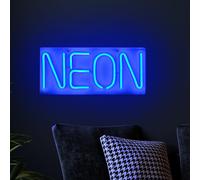 LED Decorazione Parete Faretto Blu Party Keller Illuminazione Corridoio Neon USB