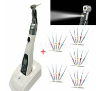 LED Dentale Endo Motore 16:1 Root Canal Treatment w/ 5Packs Niti Files 25mm
