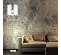 LED Piantana Lampada Salotto Paralume IN Tessuto Lampadario Camera Letto [EEK: F]