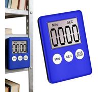 LED Digital Kitchen Timer 99 Min 59 Sec - PP Electronic 7x5.3x0.9cm 35g Countdown Reminder - Medicine Alarm Clock For Cooking Baking - Magnetic Loud Beep