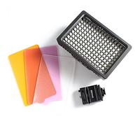 LED Digital Video luce di 160 LED 5600 K video illuminazione kit include rotante Cold Shoe Mount e 3 filtri per Canon, Nikon, Sony, Pentax, Sigma, FUJI, Olympus, Panasonic, JVC, Samsung videocamera +