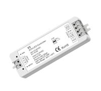 LED Dimmer 2CH Constant Voltage LED Controller V2 V2-P V2-L V2-S V2-X V2-B V2-C V2-M 2.4G Remote Control Suitable for DC 5V 12V 24V CCT Light Strip(V2-W Receiver Only)