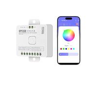 LED Dimmer Controller 12 in 1 LED Controller SP530E PWM SPI Pixel Dimmer for WS2812B WS2811 RGB RGBW LED Strip Voice Control(RC2 Remote)