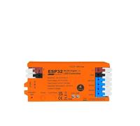 LED Dimmer Controller ESP32 WLED Controller 4 Outputs 15A Fuse Microphone Sound Dynamic Light USB-C UART DIY Energy Saving Relay Level Converter IC(Orange Controller)