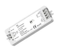 LED Dimmer Controller Switch 12V 5V 24V 36V 8A PWM with 1 Zone 2.4G Brightness Adjustment Touch Remote Control for LED Monochrome Strip(V1 Only)