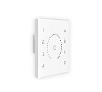 LED Dimmer CT RGB RGBW Controller Wall Touch Screen Dim CT RGB RGBW Led Light Controller with Bus Power Supply(EDT1 Dim)
