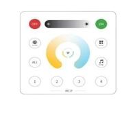 LED dimming controller 12 in 1 SP630E SPI LED controller monochrome RGB RGBW RGBCCT WS2811 WS2812B SPI 5050 2835 light strip DC5-24V(RC1 Only)