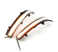 LED Dinamico Laterale Indicatore Indicatore Di Direzione Dinamico A LED Per Specchietto Retrovisore Segnalazione Ripetitore Per Jetta Mk6 SE Per GOL Per Geracao 6/7/8 Per Fox Xtrem(Dynamic-Crystal)