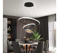 Led Dining Room Ceiling Light Living Lamp Contemporary Round Shape Design Flush Mount Bedroom Kitchen Island Table Remote Control Lighting, luci sospese