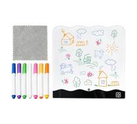 LED Drawing Board for Kids | Rechargeable Writing Pad with Markers