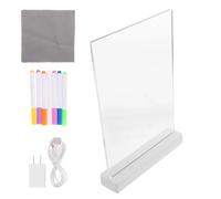 Led Drawing Board, Light Up Writing Board, 1200 mAh ricaricabili Writing and Doodle Supplies, Dry Erase Light Up Tablet for Boys Girls Preschoolers Kindergarten Daycare Home Playroom Summer Camp