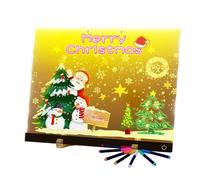 LED Drawing Board, Portable LED Note Board With Colors, Acrylic Message Boarrd, Art Dry Erase Light Up Drawing Pad For Kids Teens Adults Preschool Kindergarten Daycare Centers Classroom Home Office