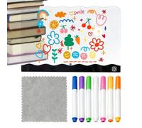 LED Drawing Board - Ricaricabile Writing Tablet With Markers | LED Light Board With 9 Light Effects For Kids Girls Boys School Classroom