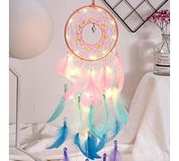 LED Dream Catcher - Handmade Light Up Wall Hanging | Colorful Ornament for