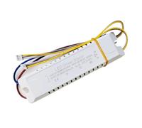 LED Driver 3 color Adapter For LED Lighting AC220V Non-Isolating Transformer For LED Ceiling Light Replacement 12W-240W((12-24W) X2 48W)