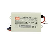 Led Driver CC MeanWell APC-25-700 Trasformatore 700mA 11V-36V DC 25W Corrente