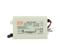 Led Driver CC MW MEAN WELL APC-25-350 Trasformatore 350mA 25V-70V DC 25W Corrent