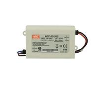 Led Driver CC MW MEAN WELL APC-35-350 Trasformatore 350mA 28V-100V DC 35W Corren