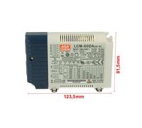 Led Driver CC MW MEAN WELL LCM-60DA2 Dimmerabile DALI Corrente Costante Selezion