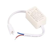 LED Driver Constant Current 300mA | 6-12V DC for DIY LED Lamps/Home Lighting/Decoration | High Capacity AC Input 85-265V | Flicker - ABS Material