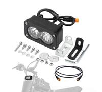 LED Dual Beam 2000 Lumen per Moto LED Dual Beam 2000 Lumen(White light) | Connettore 3 pin, compatibilità per q20/ per q20 Lite/ per q20 Pro, montaggio diretto modifiche cablaggio