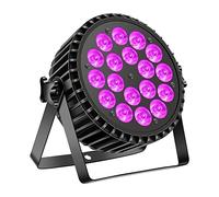 LED e UV faretto par200W, 4 in 1 luci discoteca, DMX512 e 8 canali per DJ, performance live, matrimoni, feste, bar, club