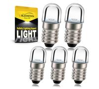 LED E10 12V blu per illuminazione decorativa d'accento sotto mobile,5 Pezzi