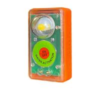Led Emergencies Signal Light, Water-Activated Safety Beacon, Marine Flashing Rescue Light, Night Boating Gear, Visibility Aid for Life Vest, Kayak, Raft, 1.18x2.09 Inches