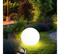 LED Esterni Sfera Lampada Plug-In Giardino Terrazzi Faretto Chiodi Luce Rotondo