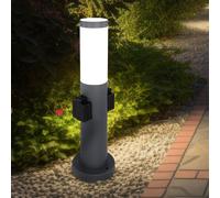 LED Esterni Supporto Lampada Prese Acciaio Inox Giardino Terrazzi Canali [EEK: F]