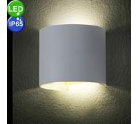 LED Esterni Zona Lampada da Parete Terrazzi Effetto Up Down Luci Ala Orientabile