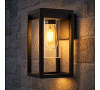 LED Esterno Parete Lampada Giardino Faretto Base Alluminio Filamento da Lettura