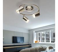 LED Faretto Comore 15 Watt 3x LED À 5W Incl. Acrilico e-Shape Satinato Big.light